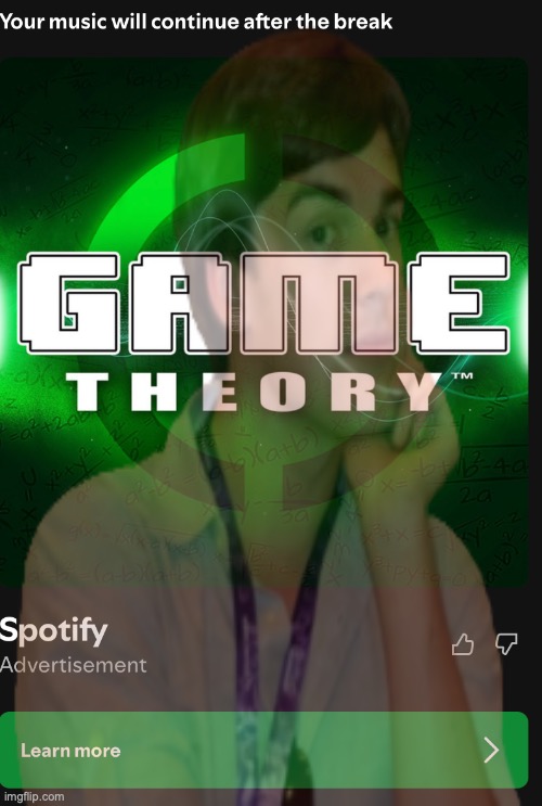 holy shit matpat ad | image tagged in msmg | made w/ Imgflip meme maker