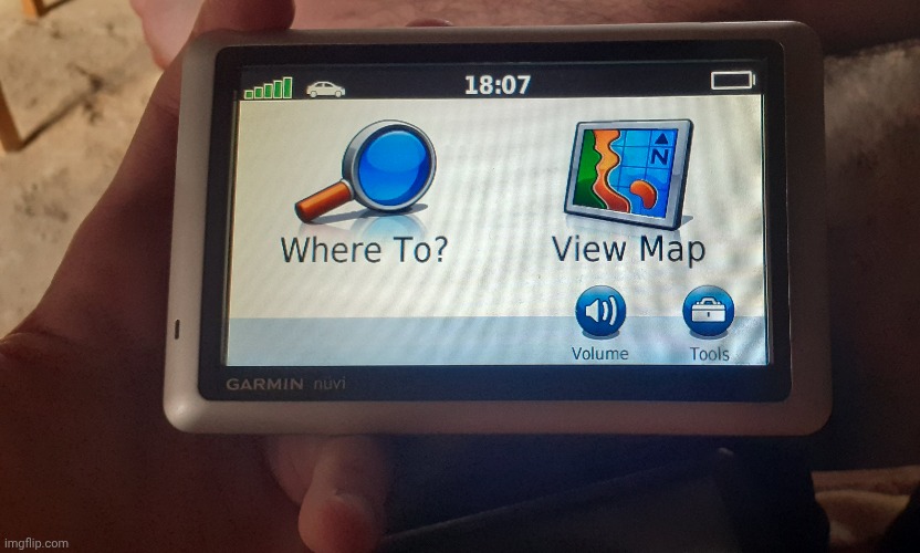I Got Garmin Nüvi 1450 GPS Navigation | image tagged in gps,navigator | made w/ Imgflip meme maker