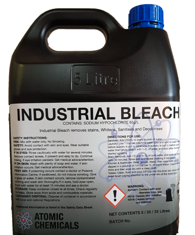 Industrial Bleach - cleans orange shit right off Blank Meme Template