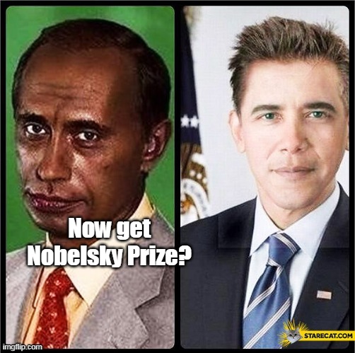 Now get Nobelsky Prize? | made w/ Imgflip meme maker