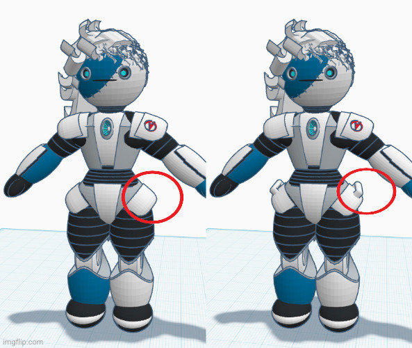 I made a small change to Galvana's model | made w/ Imgflip meme maker