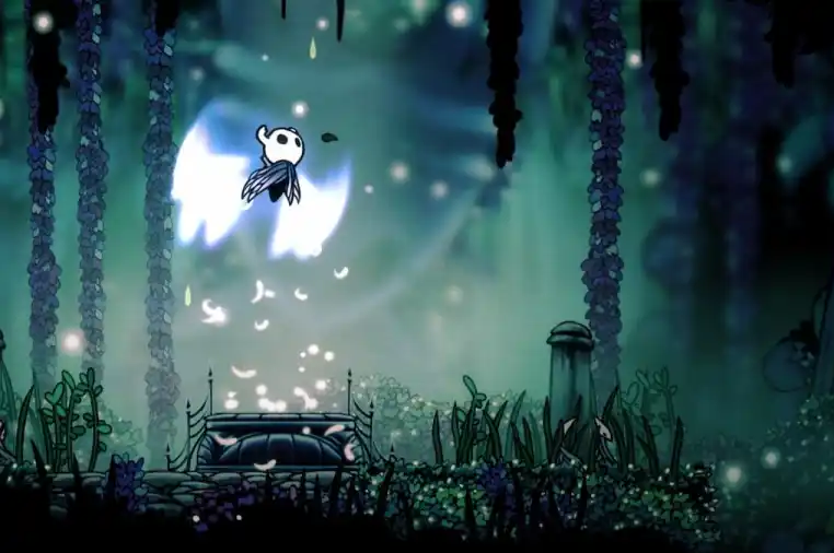 Hollow Knight double jump Blank Meme Template