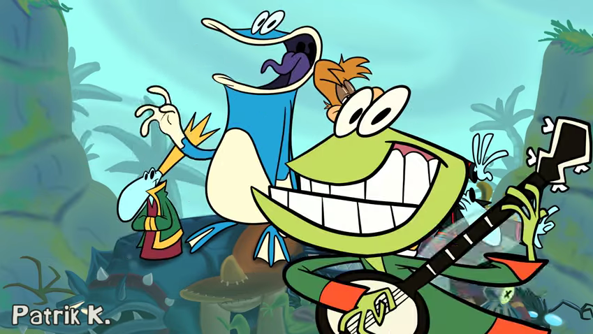 Random Rayman art by Patrik K. Blank Meme Template