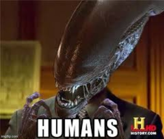 Humans! | image tagged in repost | made w/ Imgflip meme maker