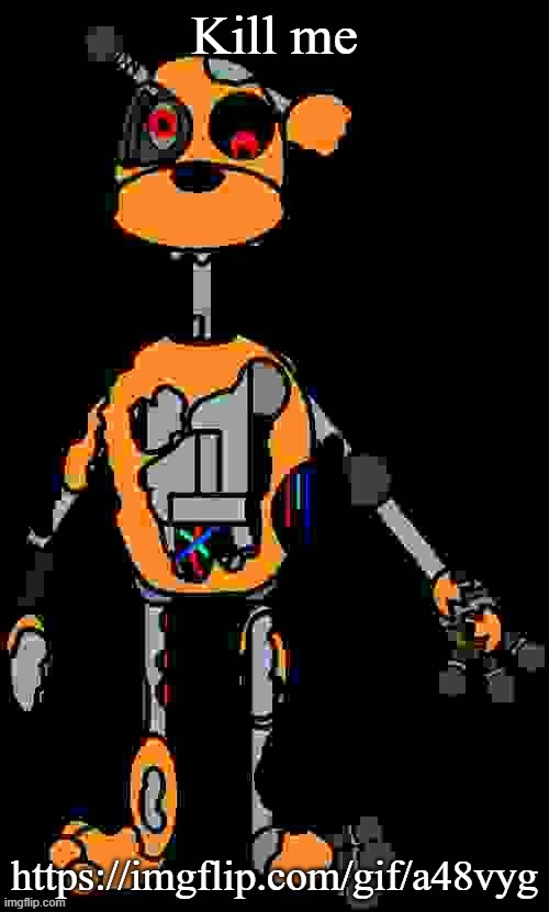 Malfunction reaction image | Kill me; https://imgflip.com/gif/a48vyg | image tagged in malfunction reaction image | made w/ Imgflip meme maker