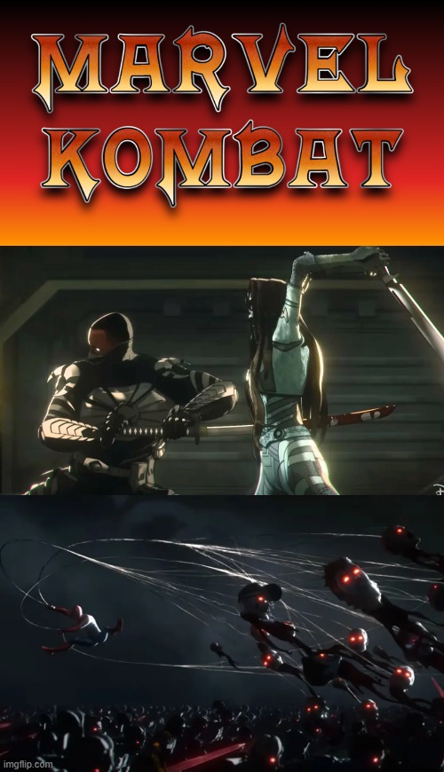 So much fatalities that it looks like a Mortal Kombat game! | image tagged in mortal kombat,marvel cinematic universe,what if | made w/ Imgflip meme maker