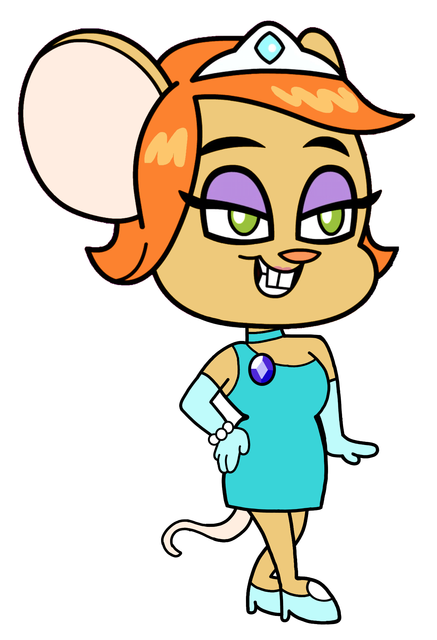 Mina (Transparent) Blank Meme Template