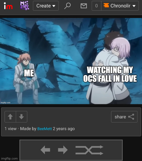 used the flip button and this hit me hard | made w/ Imgflip meme maker