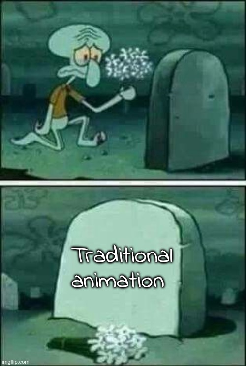 grave spongebob | Traditional animation | image tagged in grave spongebob | made w/ Imgflip meme maker