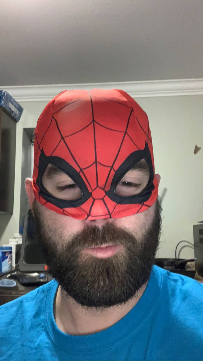 Self Satisfied Spidey Blank Meme Template