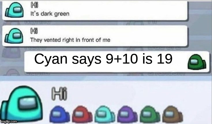 The future generation is so cooked | image tagged in vote green,among us meeting,21 | made w/ Imgflip meme maker