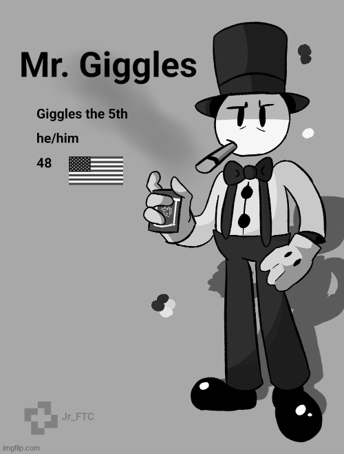 MR GIGGLES HAS A REF SHEET! | made w/ Imgflip meme maker