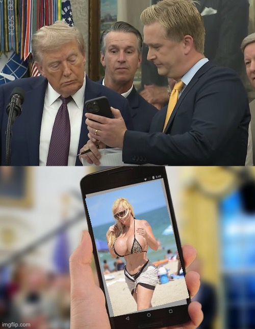 Trump looking at phone | image tagged in trump looking at phone,funny memes,funny | made w/ Imgflip meme maker