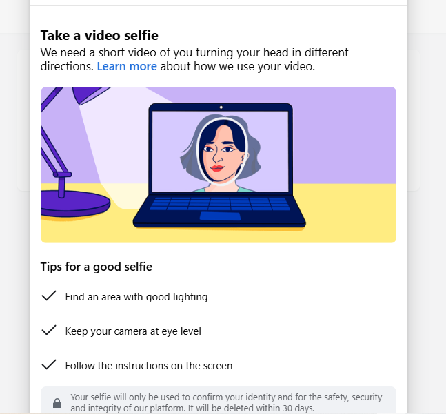 Facebook Selfie Blank Meme Template