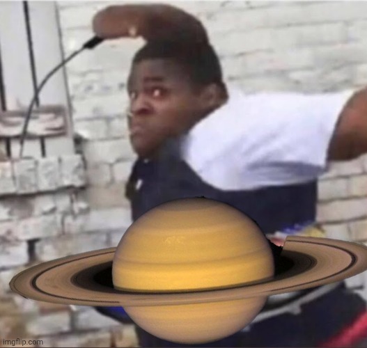 Saturn | image tagged in beyblade kid,saturn | made w/ Imgflip meme maker