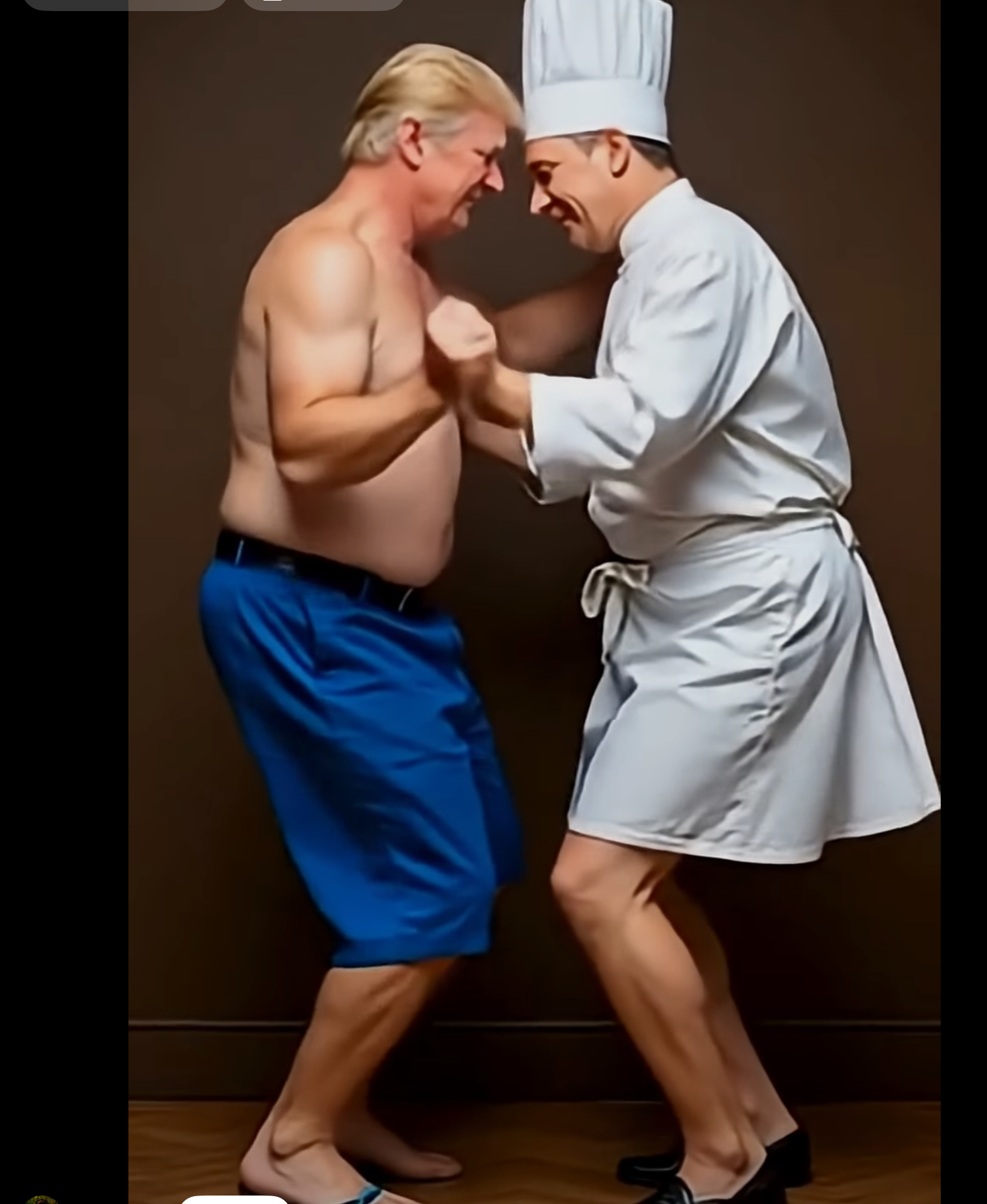 High Quality Trump and putin Blank Meme Template