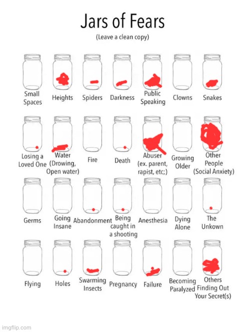 did it knowing anyone will copy | image tagged in jar of fears clear version | made w/ Imgflip meme maker