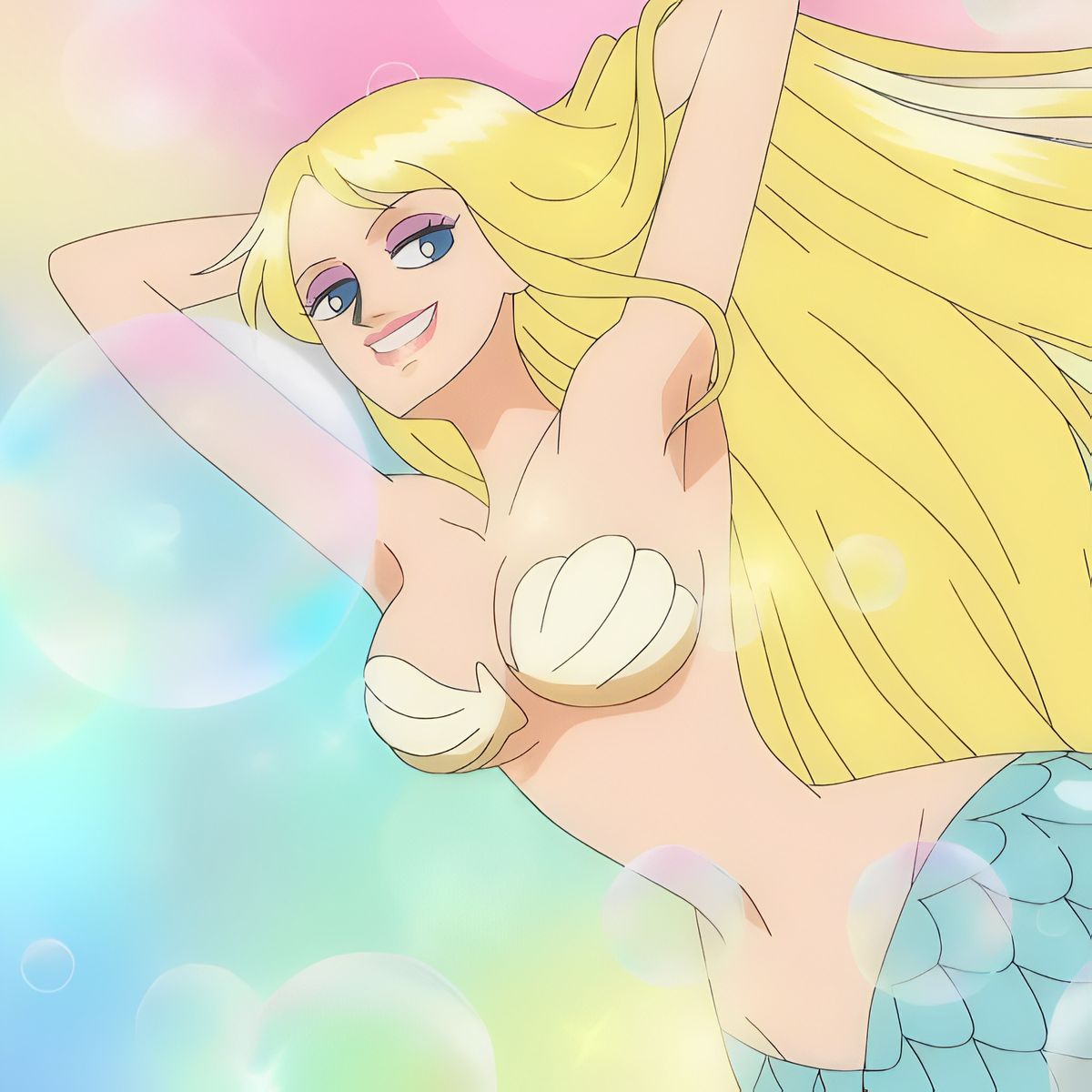 hot mermaid Blank Meme Template