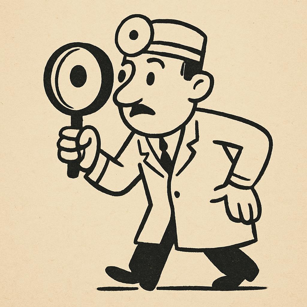 Doctor searching Blank Meme Template