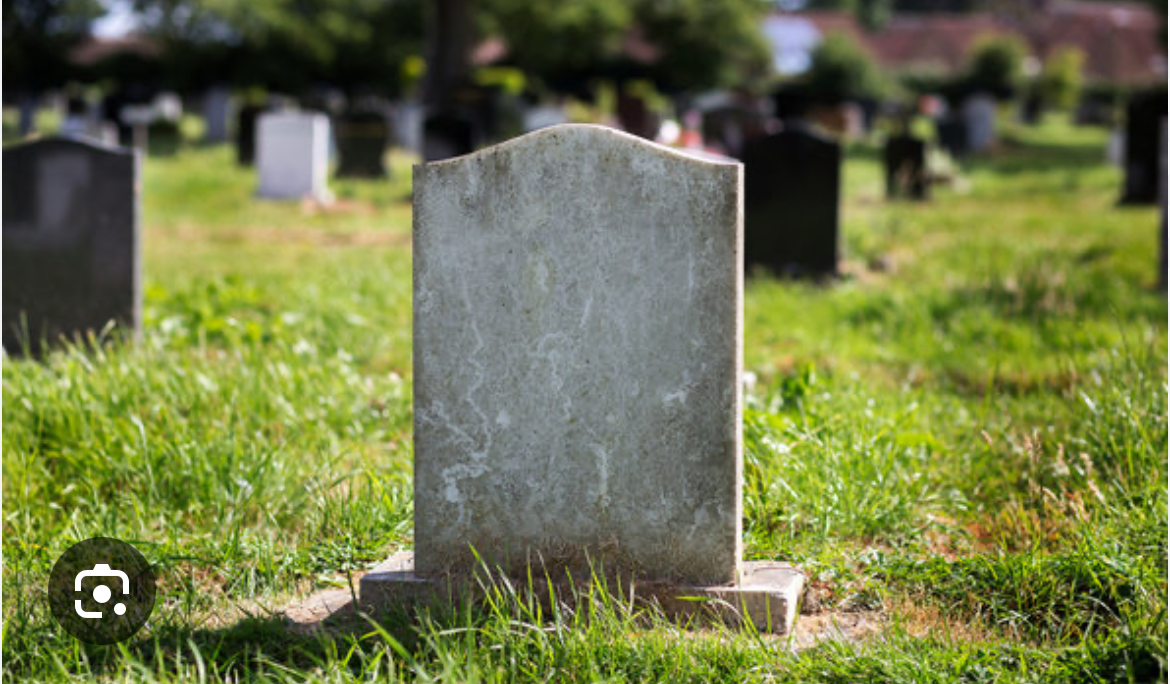 Grave stone Blank Meme Template