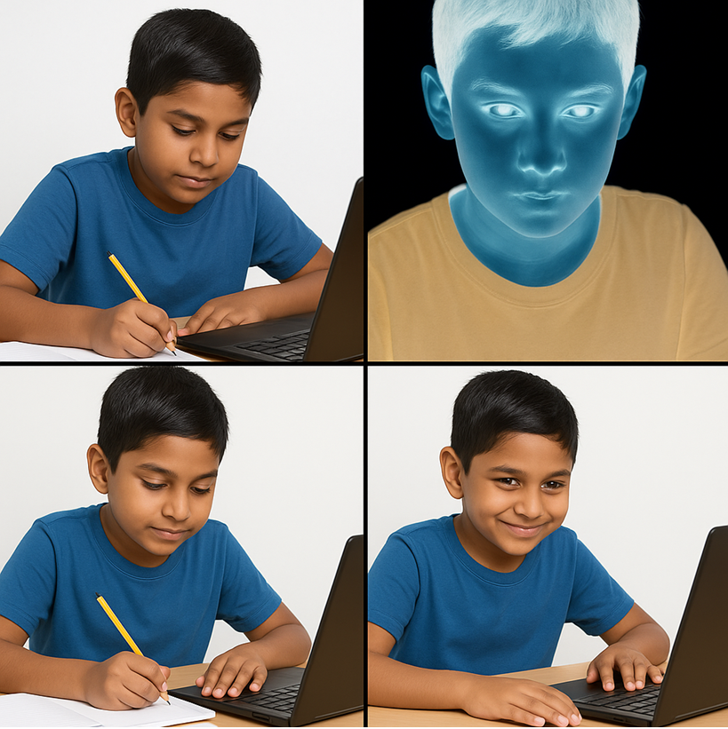 indian kid Blank Meme Template