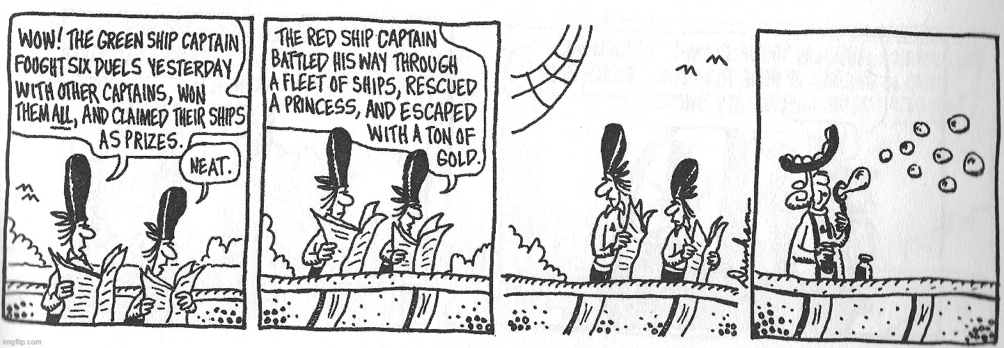 Classic Overboard | image tagged in comics | made w/ Imgflip meme maker