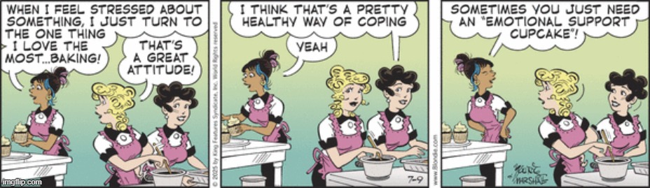 Blondie | image tagged in comics | made w/ Imgflip meme maker
