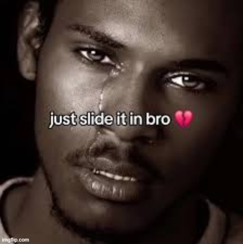 Just slide it in | image tagged in just slide it in | made w/ Imgflip meme maker