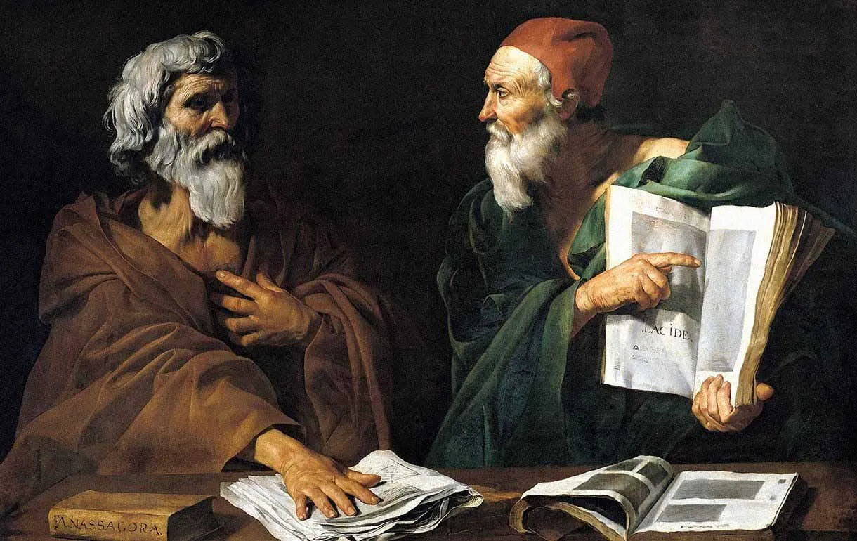 Two philosophers Blank Meme Template