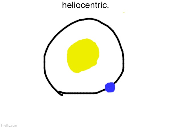 heliocentric. | made w/ Imgflip meme maker