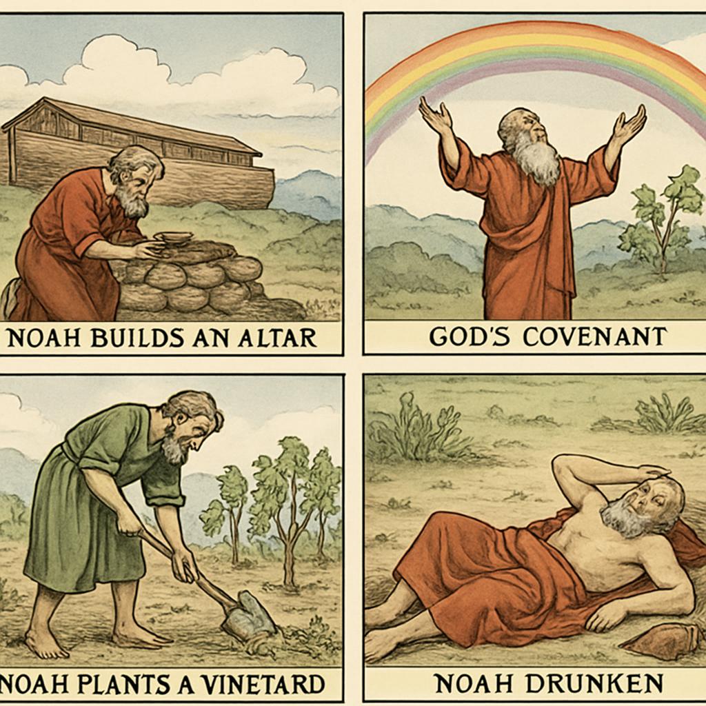 Chronological Sequence of Post-Flood Events Blank Meme Template