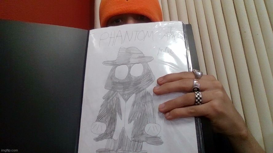 Phantom man | image tagged in ocs | made w/ Imgflip meme maker
