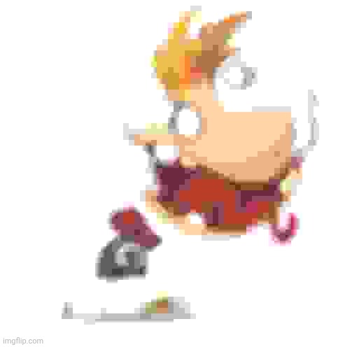 Goofy ass Rayman | image tagged in goofy ass rayman | made w/ Imgflip meme maker