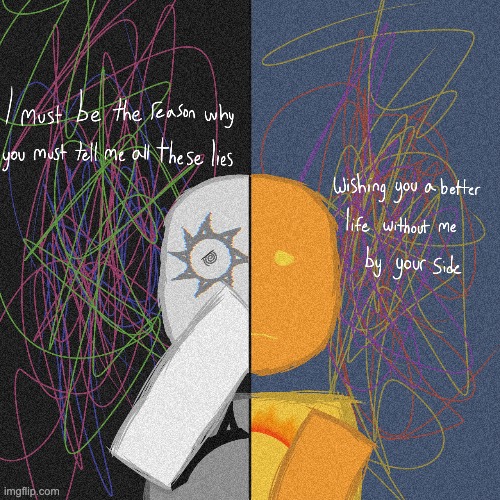 drawing something that isnt an oc or vent art for once | made w/ Imgflip meme maker