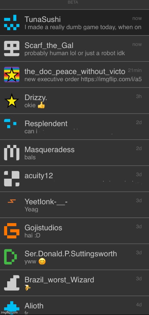 memechat reveal, also i gtg chat | made w/ Imgflip meme maker