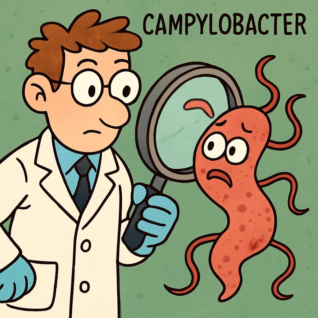 campylobacter being investagted Blank Meme Template