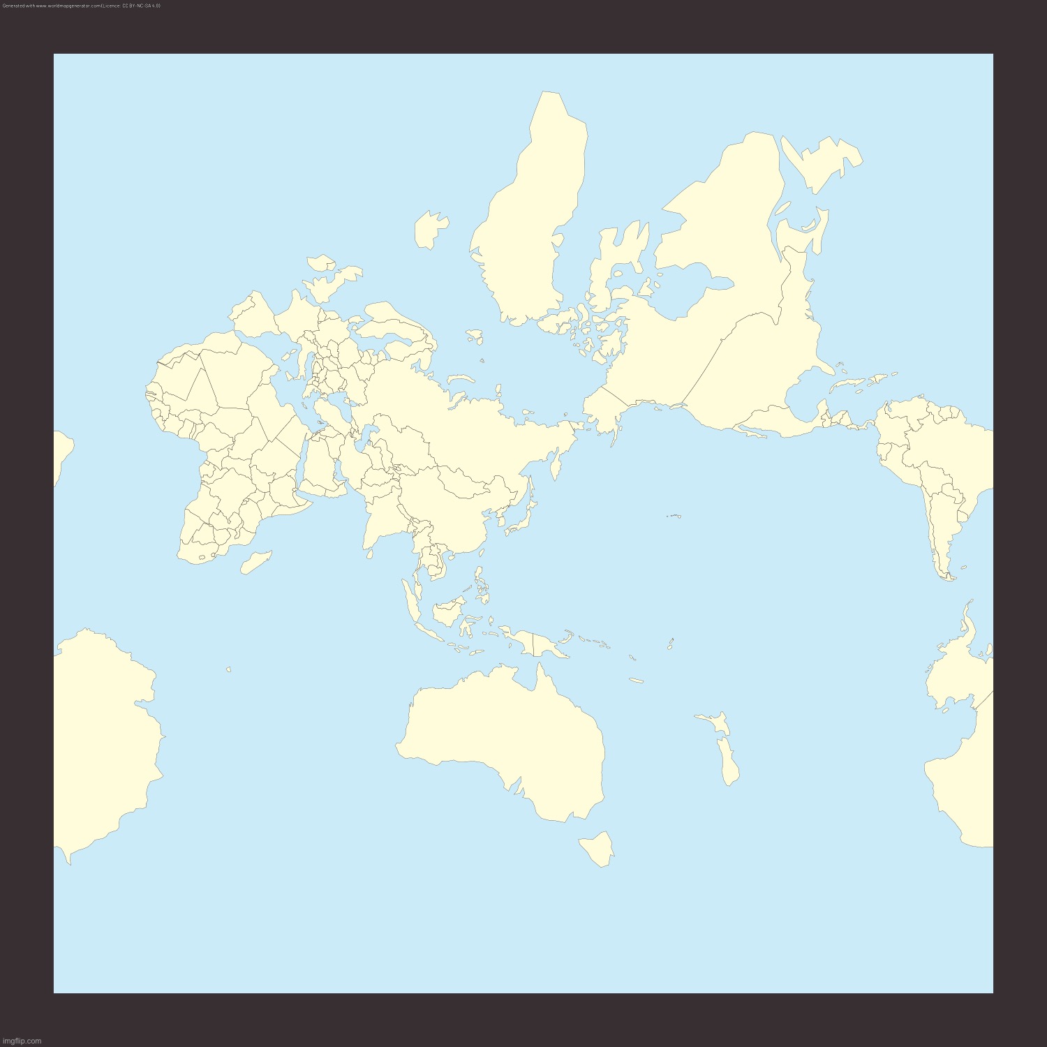 Should I have the world map centered on Japan every time I make a map | image tagged in world centered on japan | made w/ Imgflip meme maker