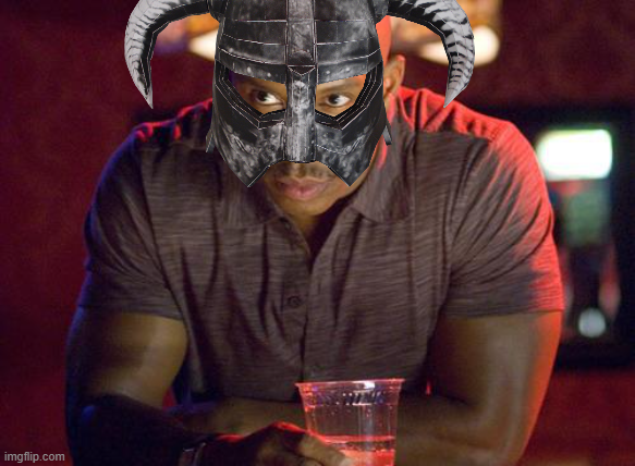 Suspisous Doaks Skyrim Blank Meme Template