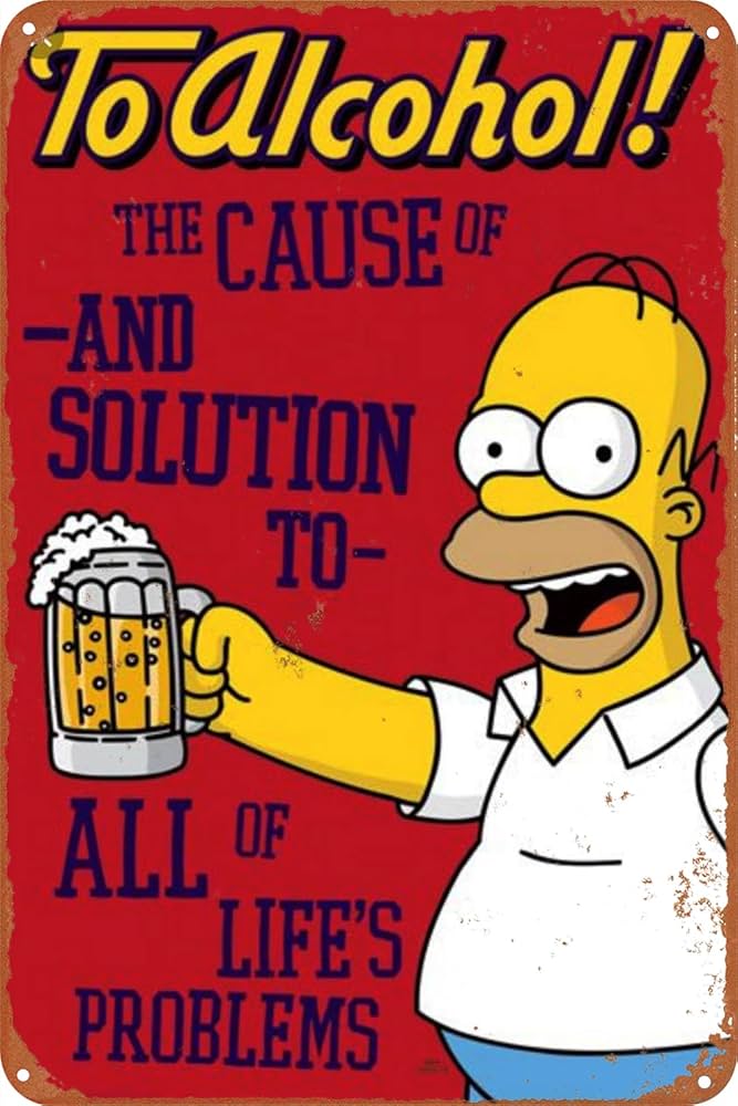 Alcohol the cause of and solution to all of life's problems. Blank Meme Template