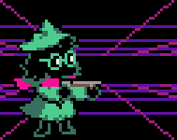 ralsei with a gun Blank Meme Template