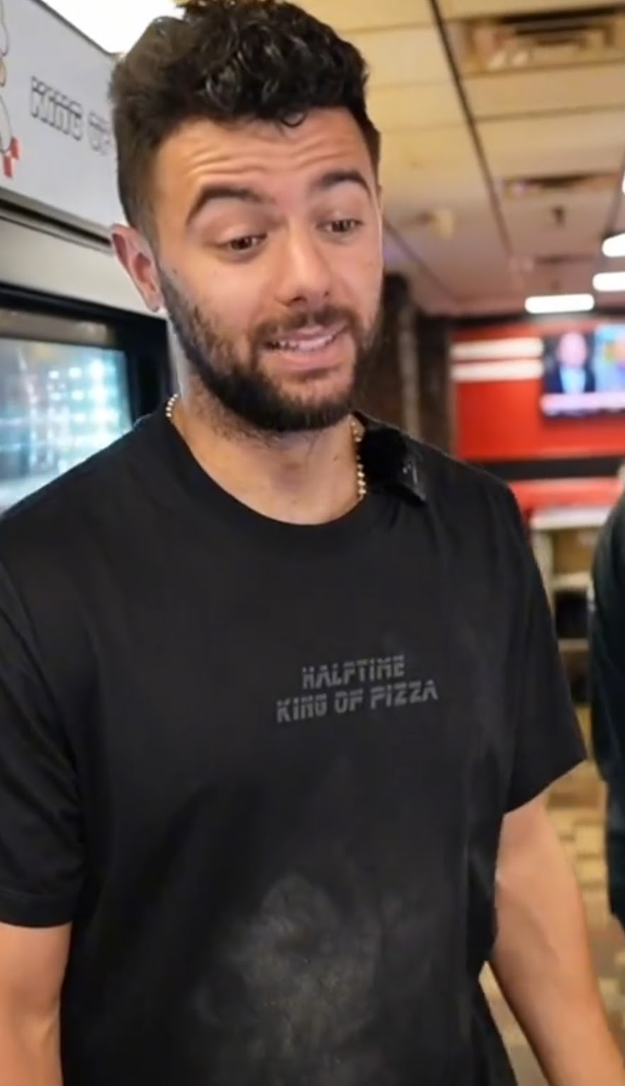 King of pizza Blank Meme Template