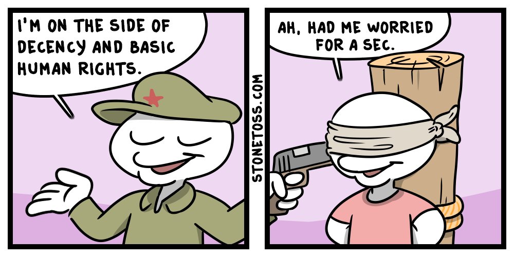 Decency and basic human rights Blank Meme Template