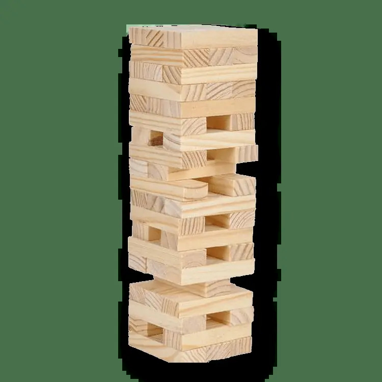 High Quality Jenga tower Blank Meme Template