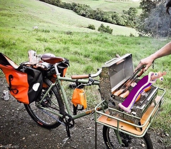bike grill | image tagged in bike grill | made w/ Imgflip meme maker