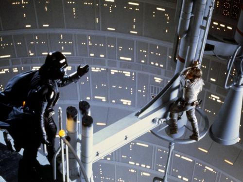 Luke skywalker and Darth Vader Blank Meme Template