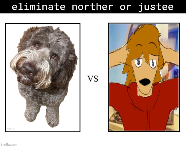 eliminate norther or justee | made w/ Imgflip meme maker