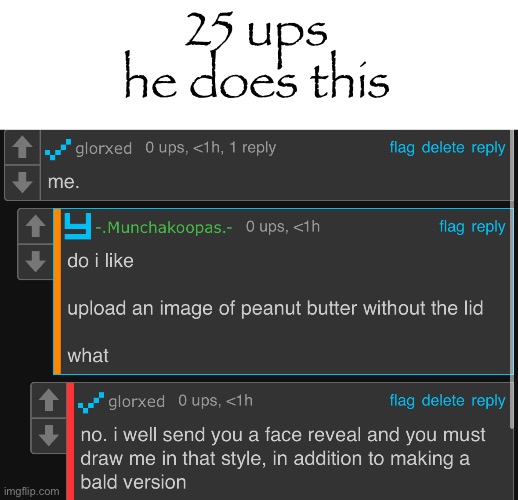 25 ups he does this | made w/ Imgflip meme maker