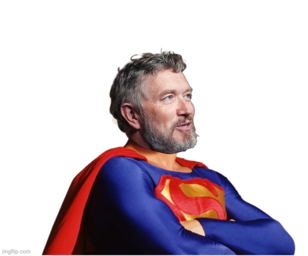 Super Thom | image tagged in politics | made w/ Imgflip meme maker