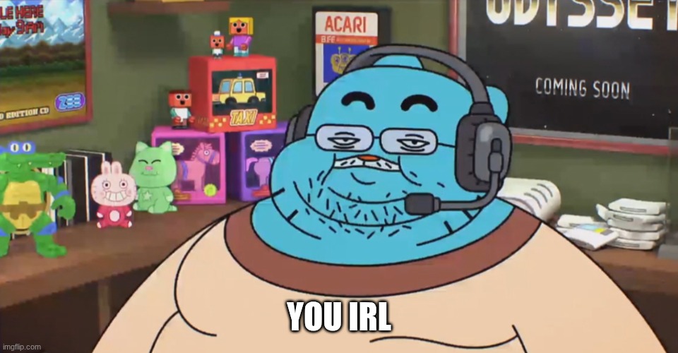 discord moderator | YOU IRL | image tagged in discord moderator | made w/ Imgflip meme maker
