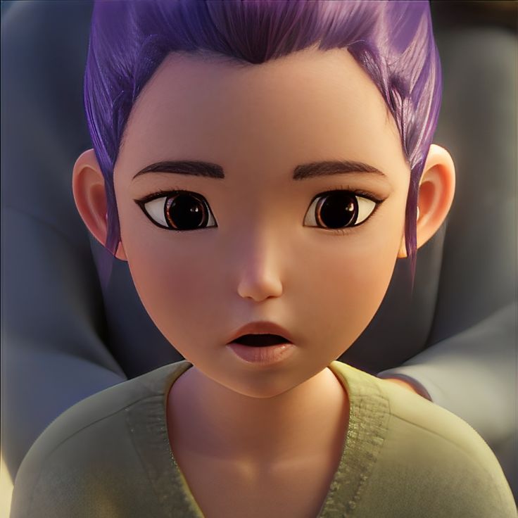 High Quality rumi kid Blank Meme Template